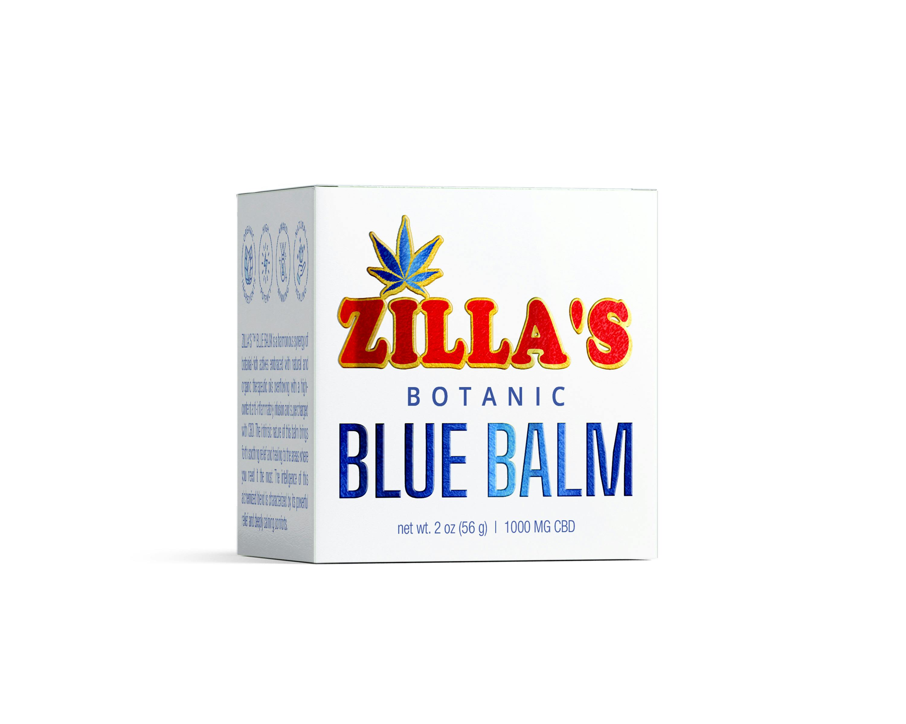 Zilla's 1000mg Topical | Blue Balm