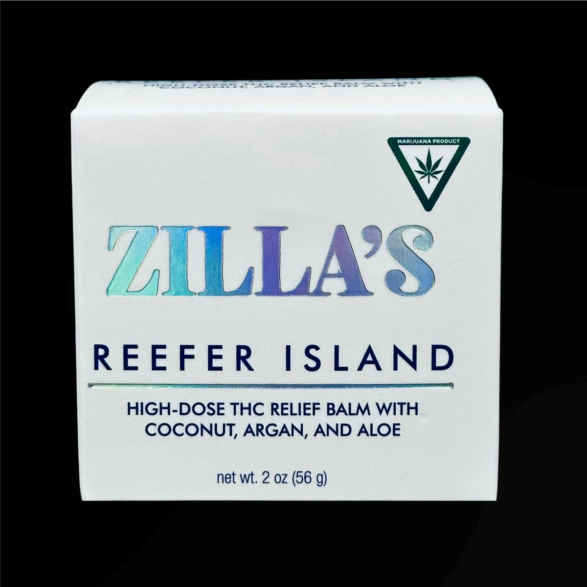 Zilla's 2000mg Relief Balm | REEFER Island