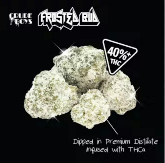 Crude Boys 3.5g Frosted Buds | Legacy Diesel
