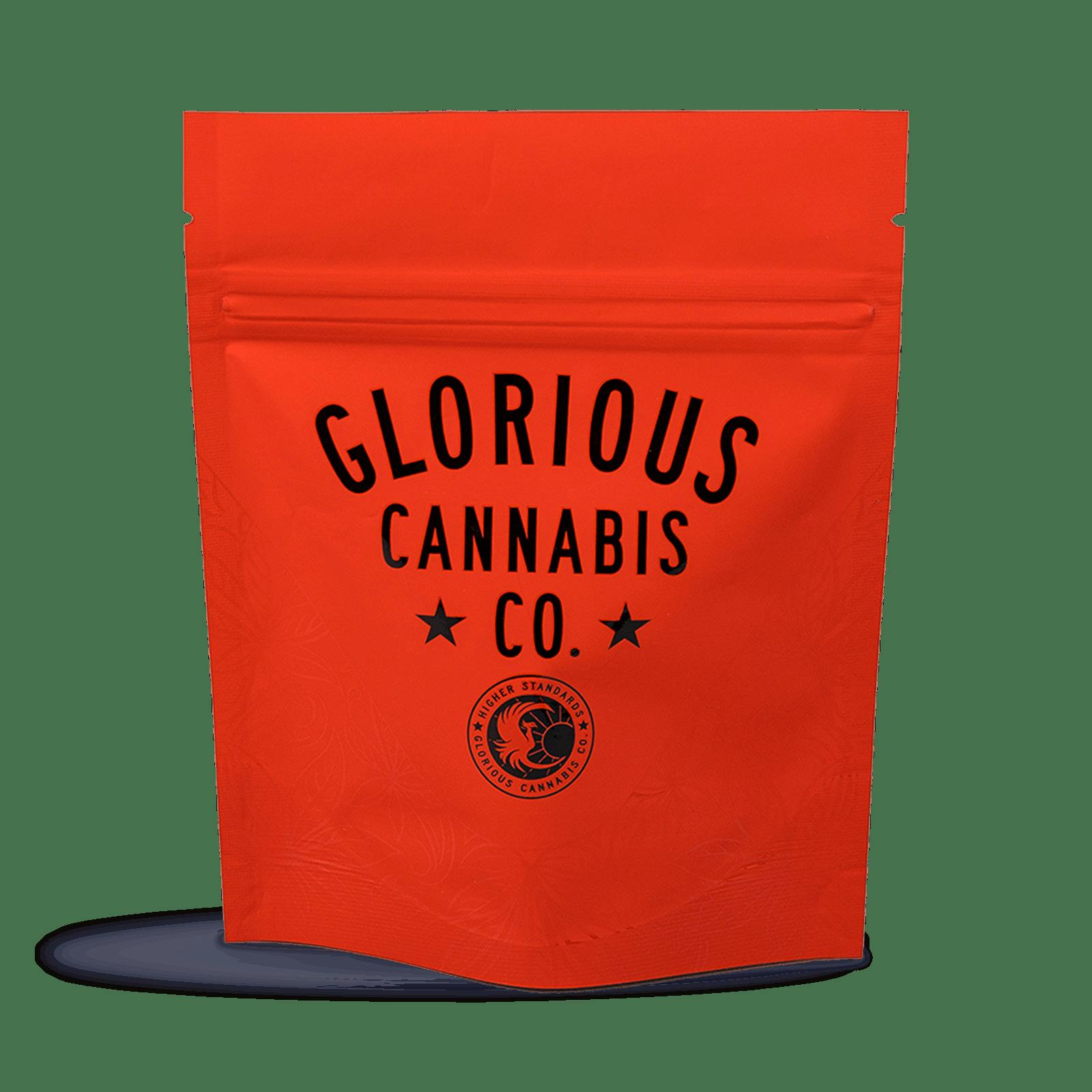 Glorious Cannabis 3.5g Pre Pack | Strawberry Gary cannabis product