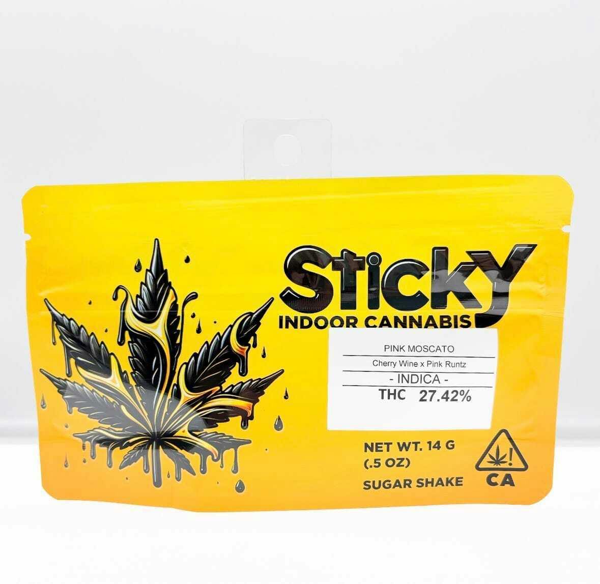 Sticky - Pink: Pink Moscato 14g Pre-ground - 14 grams