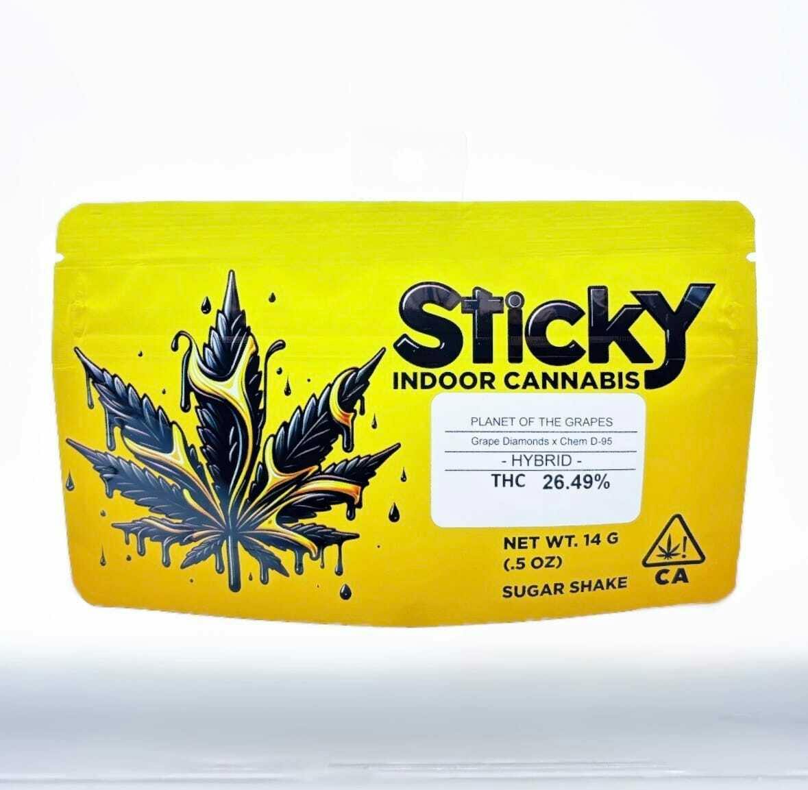 Sticky - Planet of the Grapes: Planet of the Grapes 14g Pre-ground - 14 grams