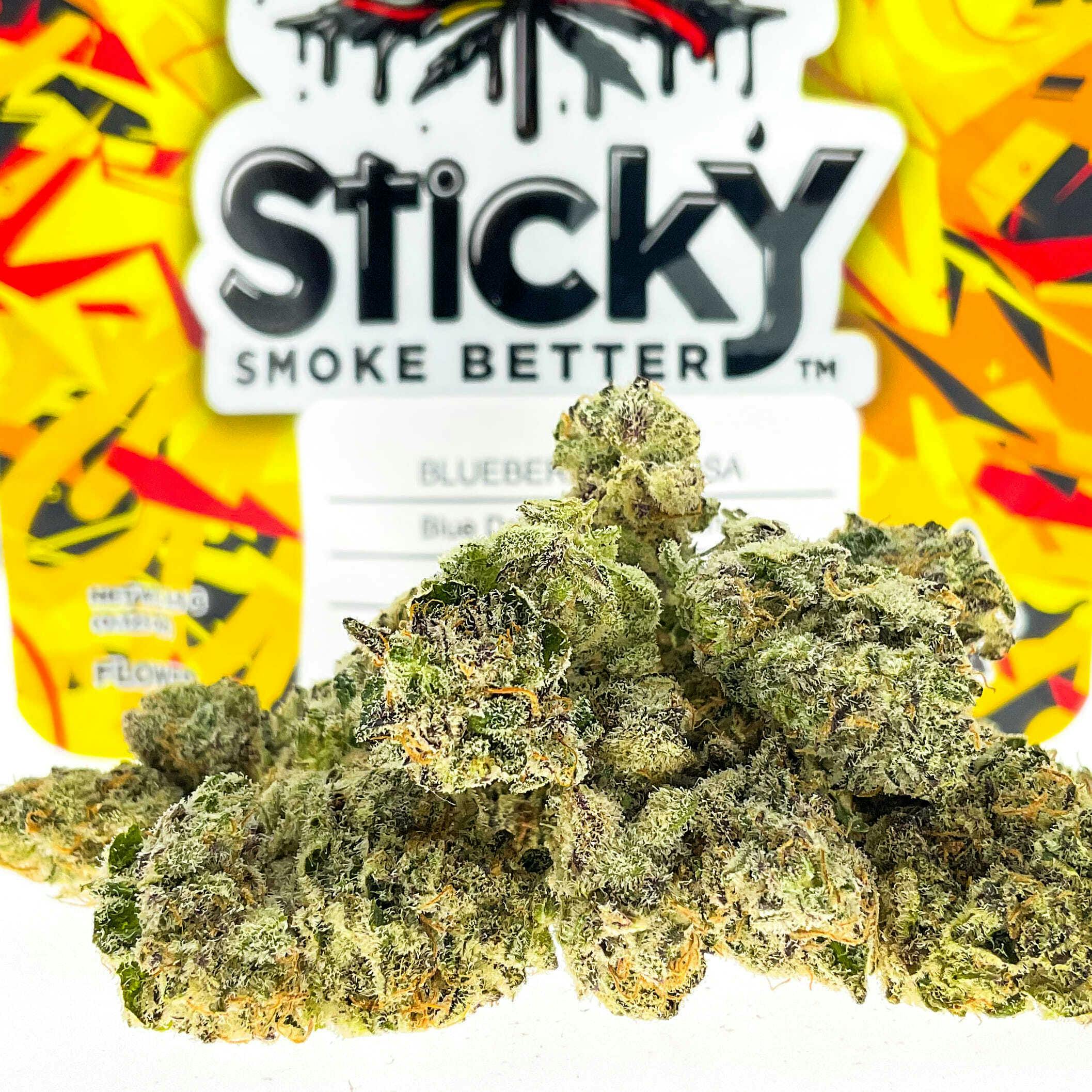 Sticky - Blueberry Mimosa: 3.5 grams