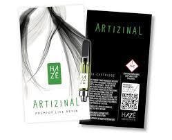 Haze Artizinal - Live Resin Cartridge - Rainbow Guava (H)