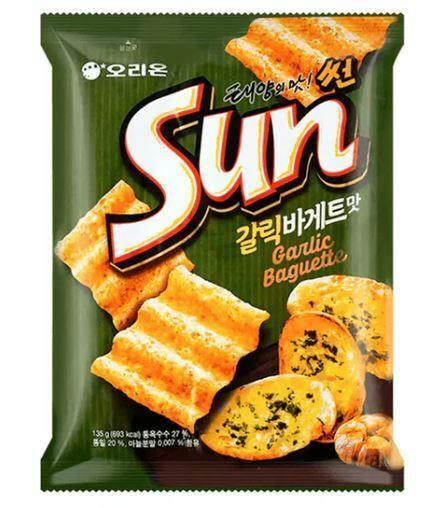 Exotic Snacks - Sun Chips - Garlic Bread (Korea)