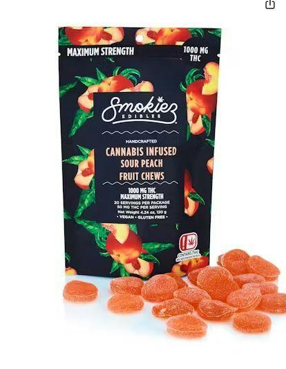 Smokiez - Gummies - Sour Peach (S)