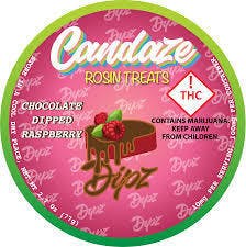 Candaze - Chocolate Dipz Gummiez - Raspberry (S)