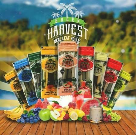 Green Harvest - Terpene Hemp Rolls - White Grape