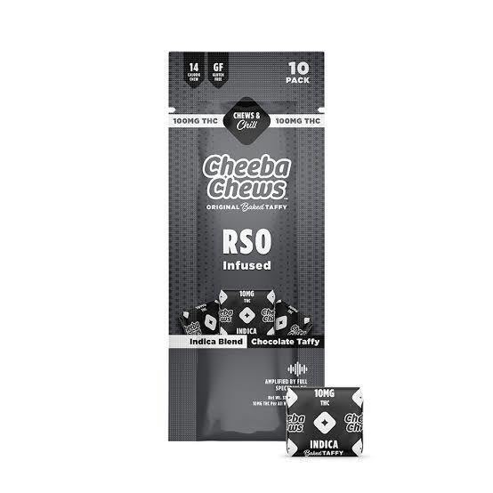 Cheeba Chews - RSO Chocolate Taffy 100mg (I)