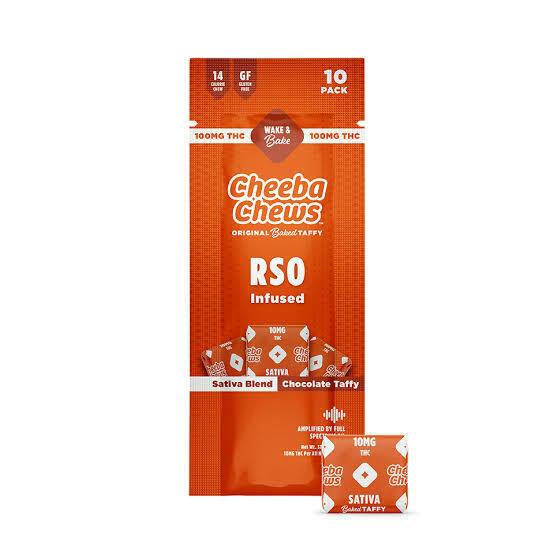 Cheeba Chews - RSO Chocolate Taffy 100mg (S)