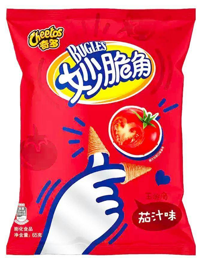 Exotic Snacks - Cheeots - Bugles - Tomato (China)