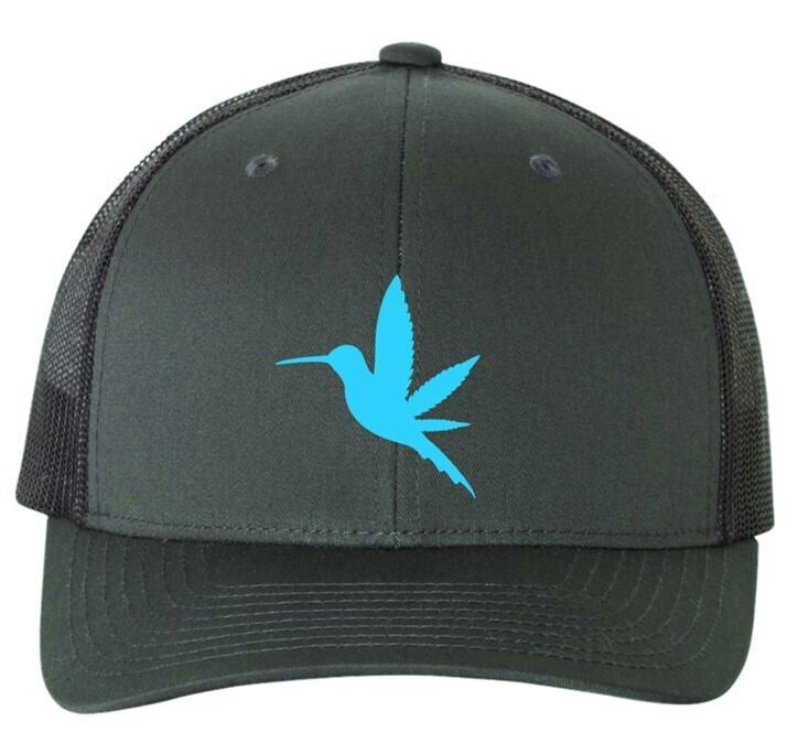 Bluebird Trucker Hat - Charcoal