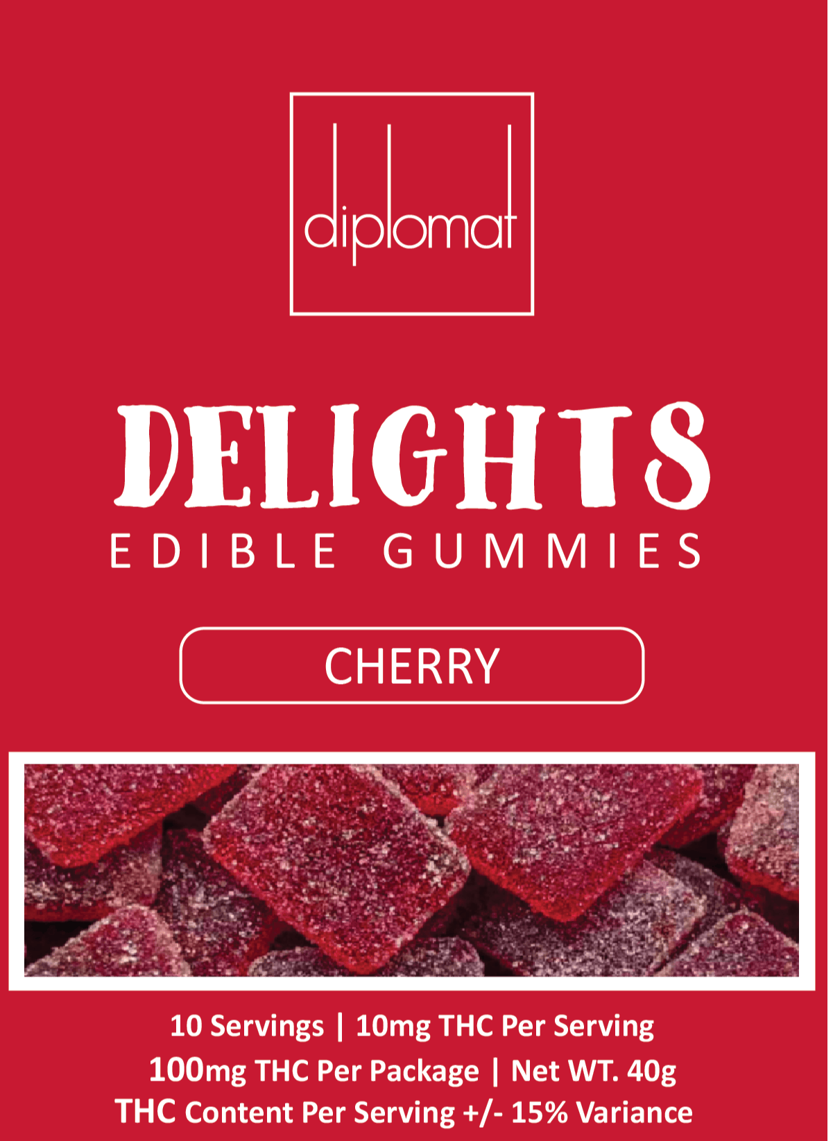 Diplomat Delights Cherry