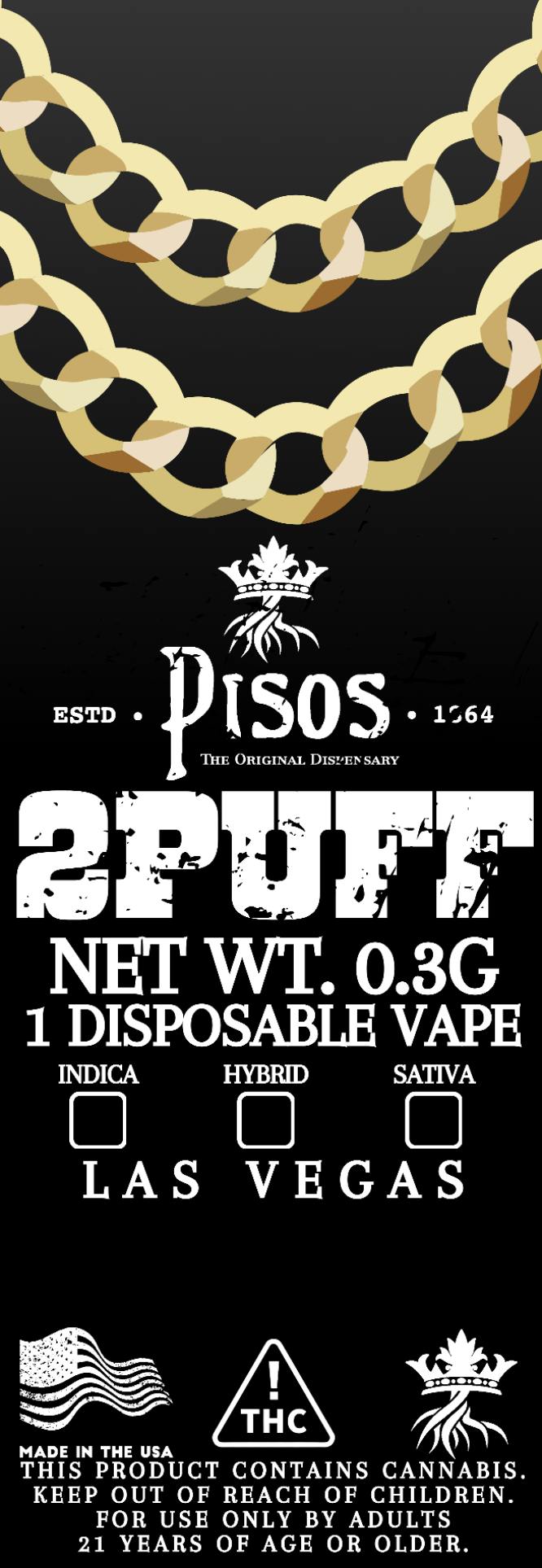 2 Puff | Rainbow Candy Disposable .3g