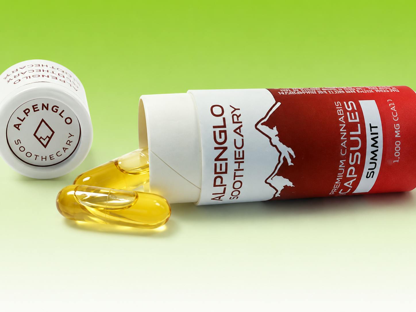 Alpenglo Capsule - Summit - 100mg/8pk cannabis product