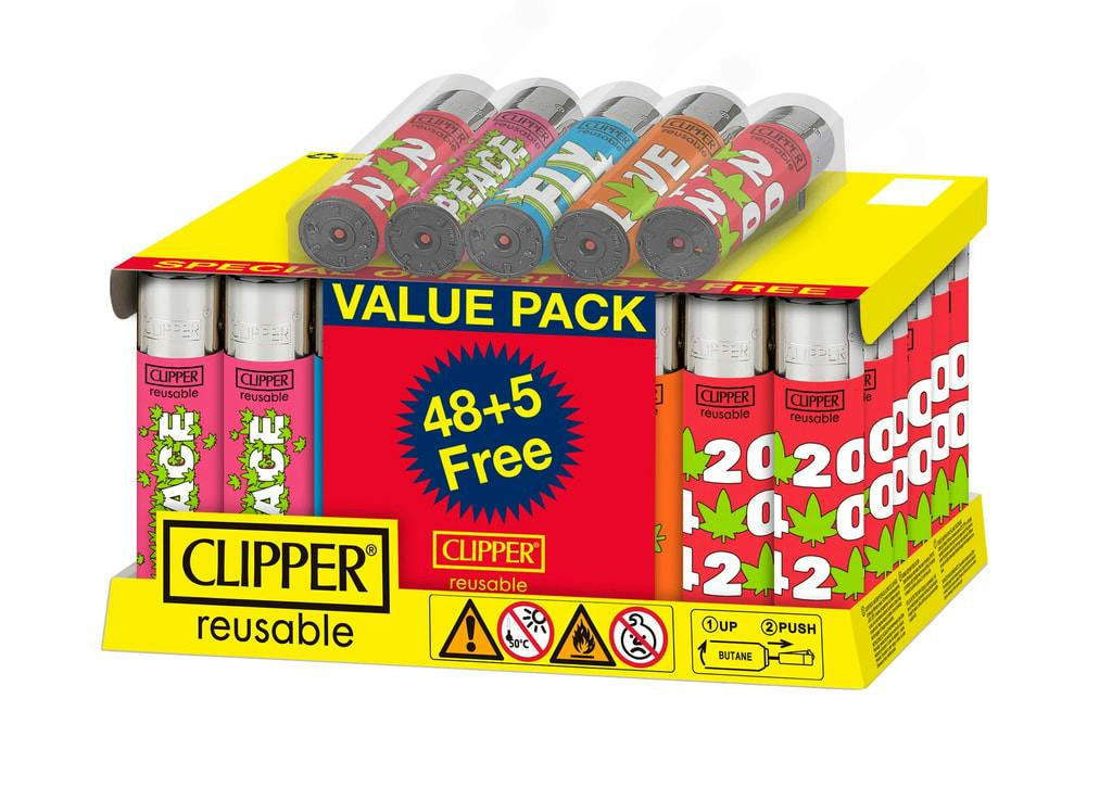 Clipper Mush Words Lighters