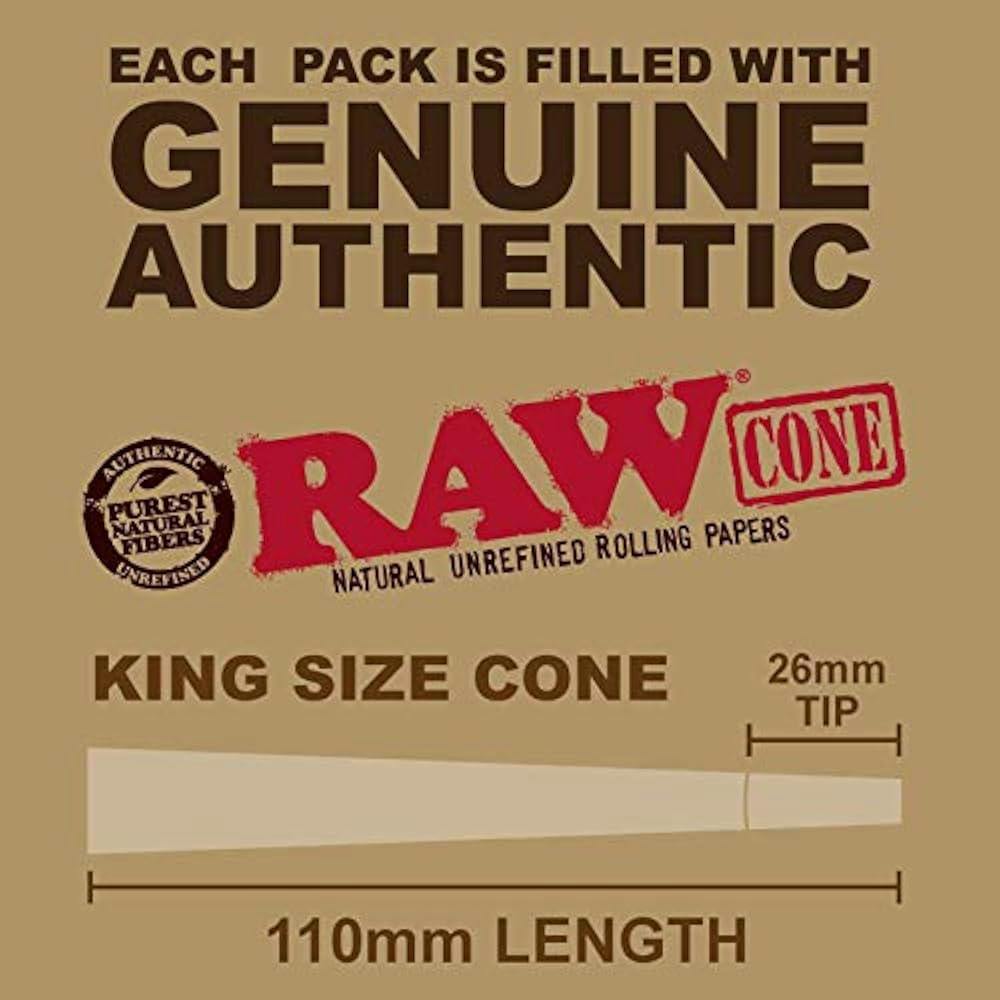 Raw King Size Cone Single