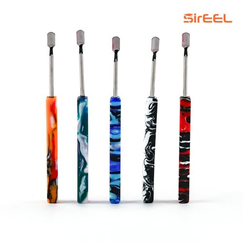 Orange Marble Dab Tool