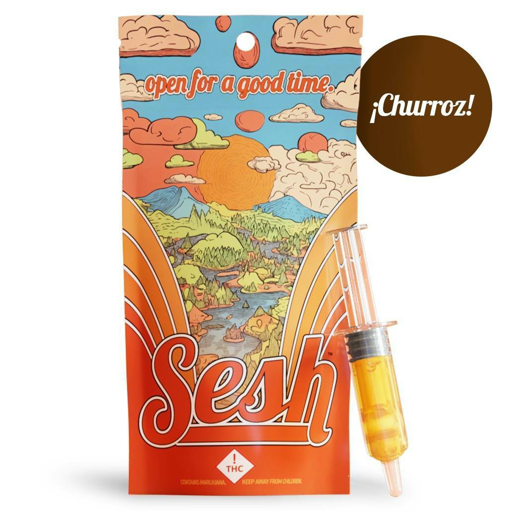 Sesh Churroz 1000mg Distillate Syringe