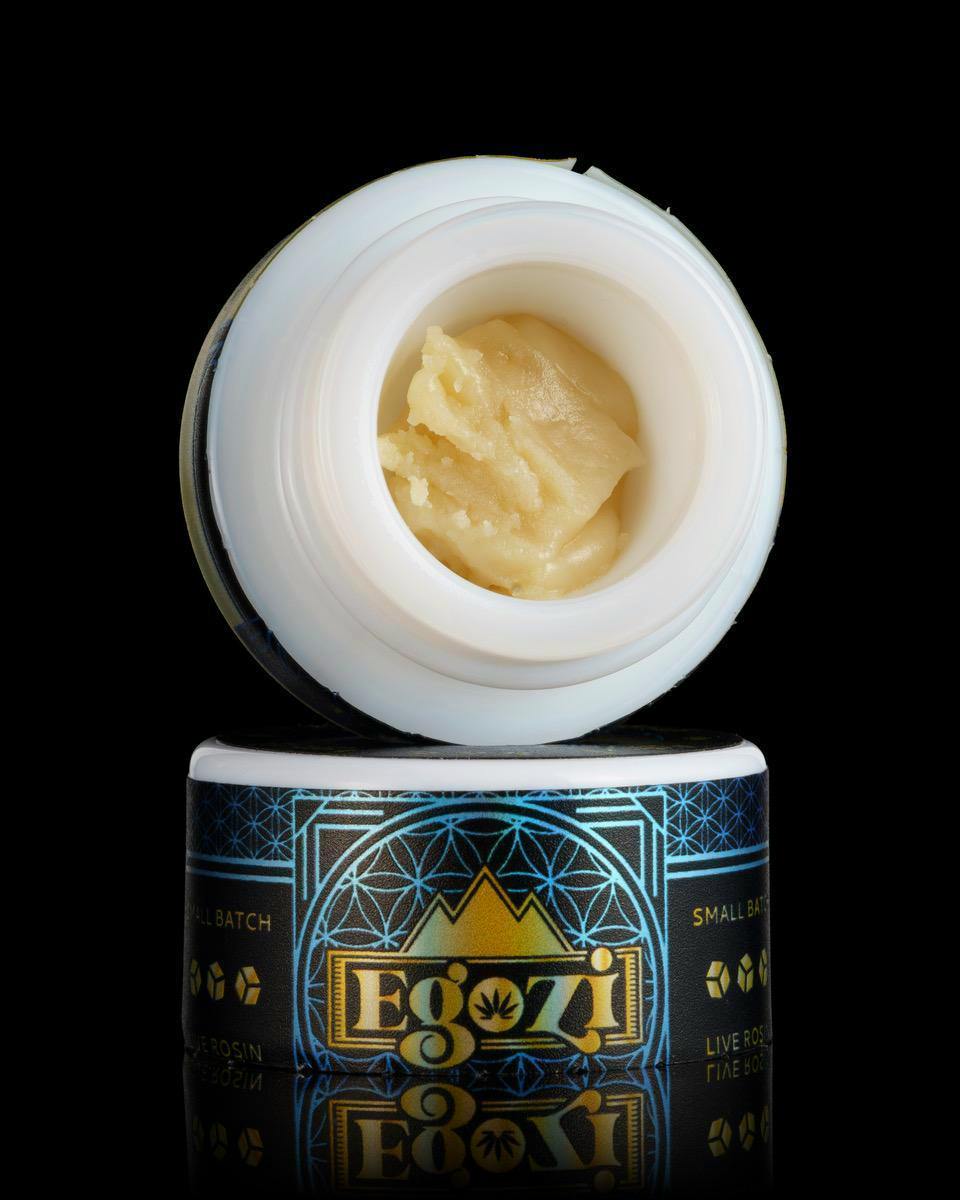 Egozi Peach Pit 1 Gram Cold Cure Live Rosin