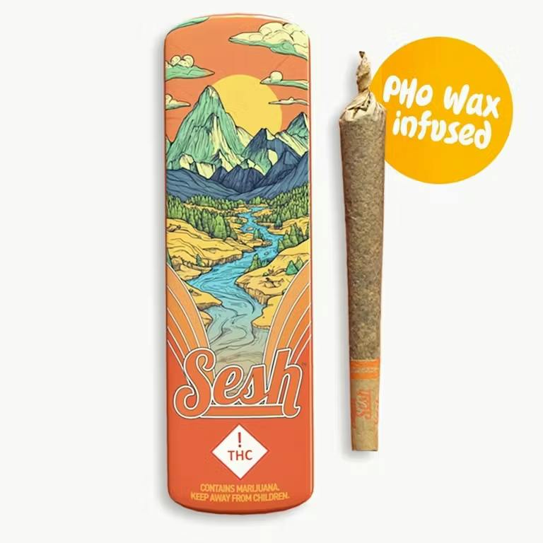 Sesh Infused Cone Double Rainbow X Scooby Snax (0.75g - ea)