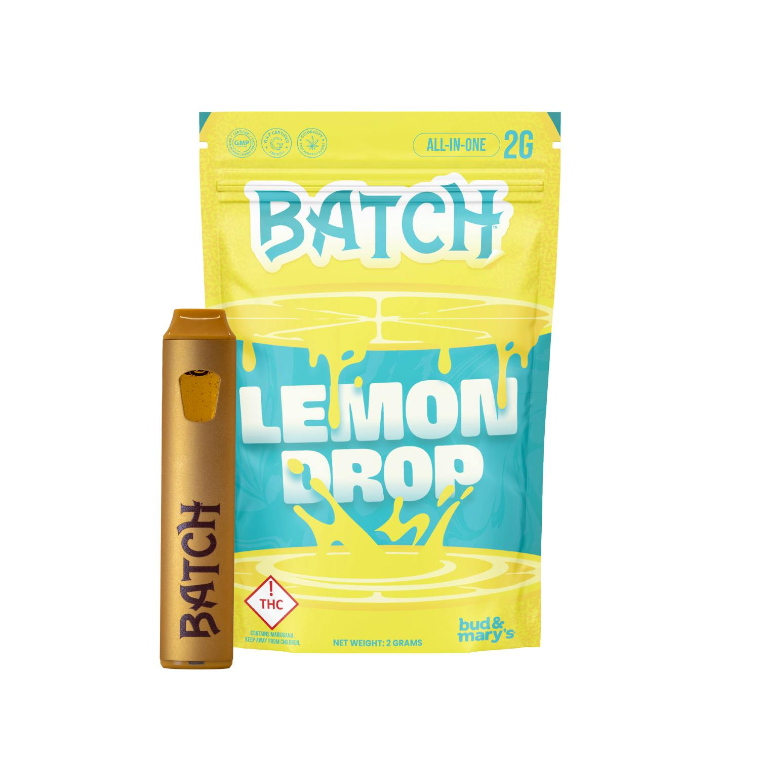 Batch | AIO | Flavors Lemon Drop | 2 g