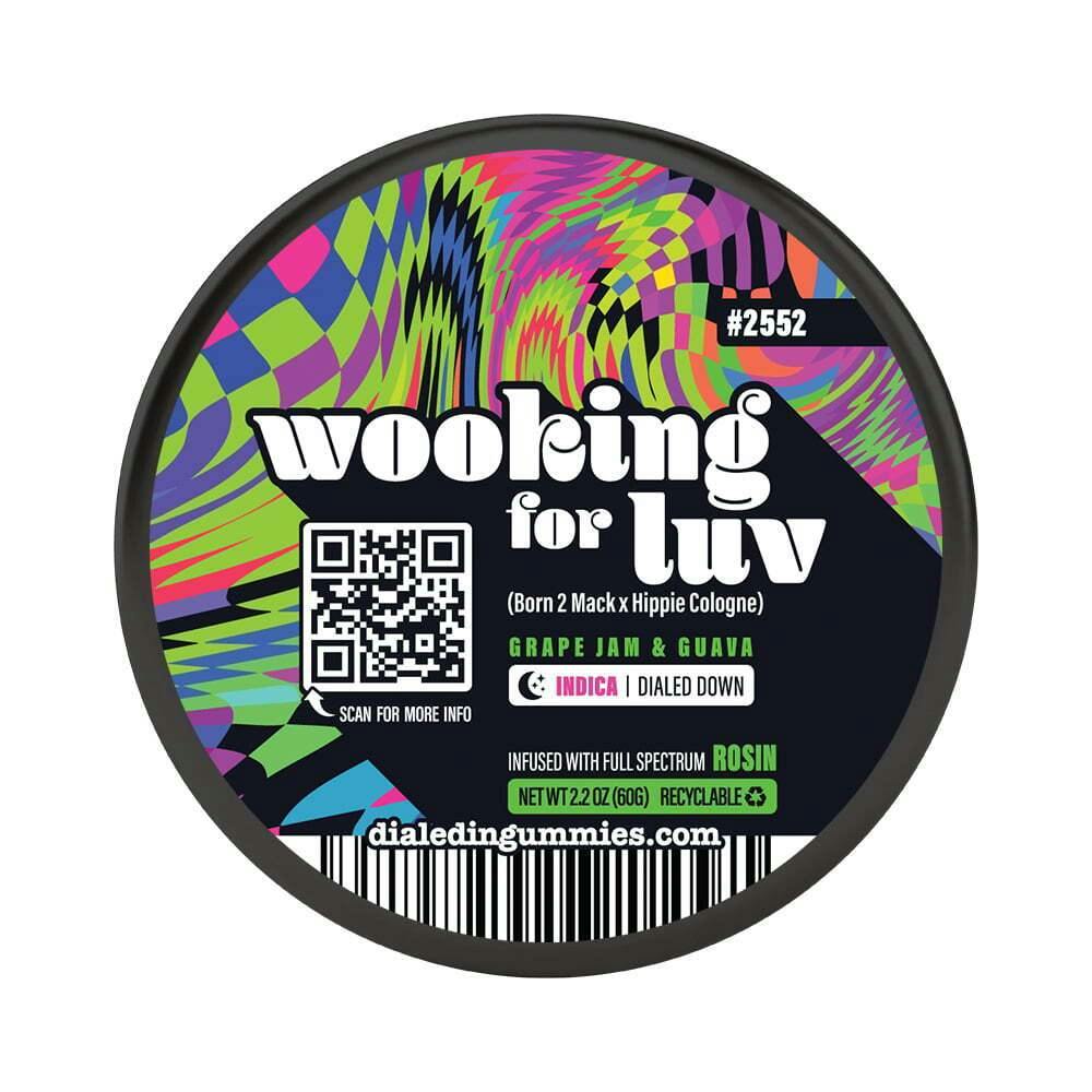100mg - Wooking for Luv #2552 - Rosin Gummies (10pk)