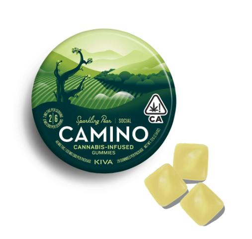 CAMINO - SPARKLING PEAR 40MG GUMMIES 10PK CBD 1:3