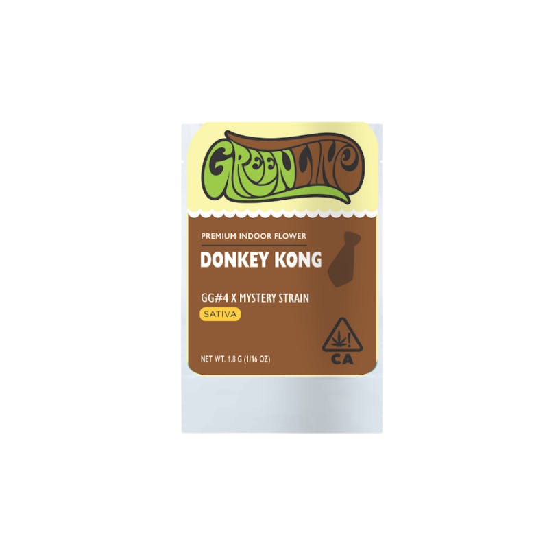 GREENLINE - DONKEY: DONKEY KONG 1.8G FLOWER