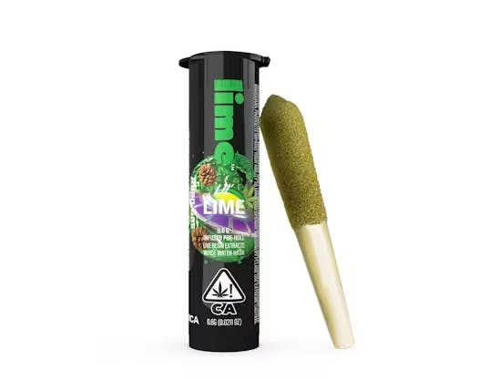 Lime - Alien: ALIEN GAS 0.6G LIVE RESIN & HASH INFUSED PREROLL