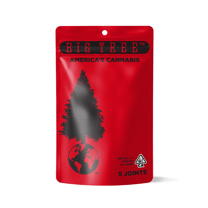 BIG TREE - BUBBAS BREATH 1G PREROLLS 5PK
