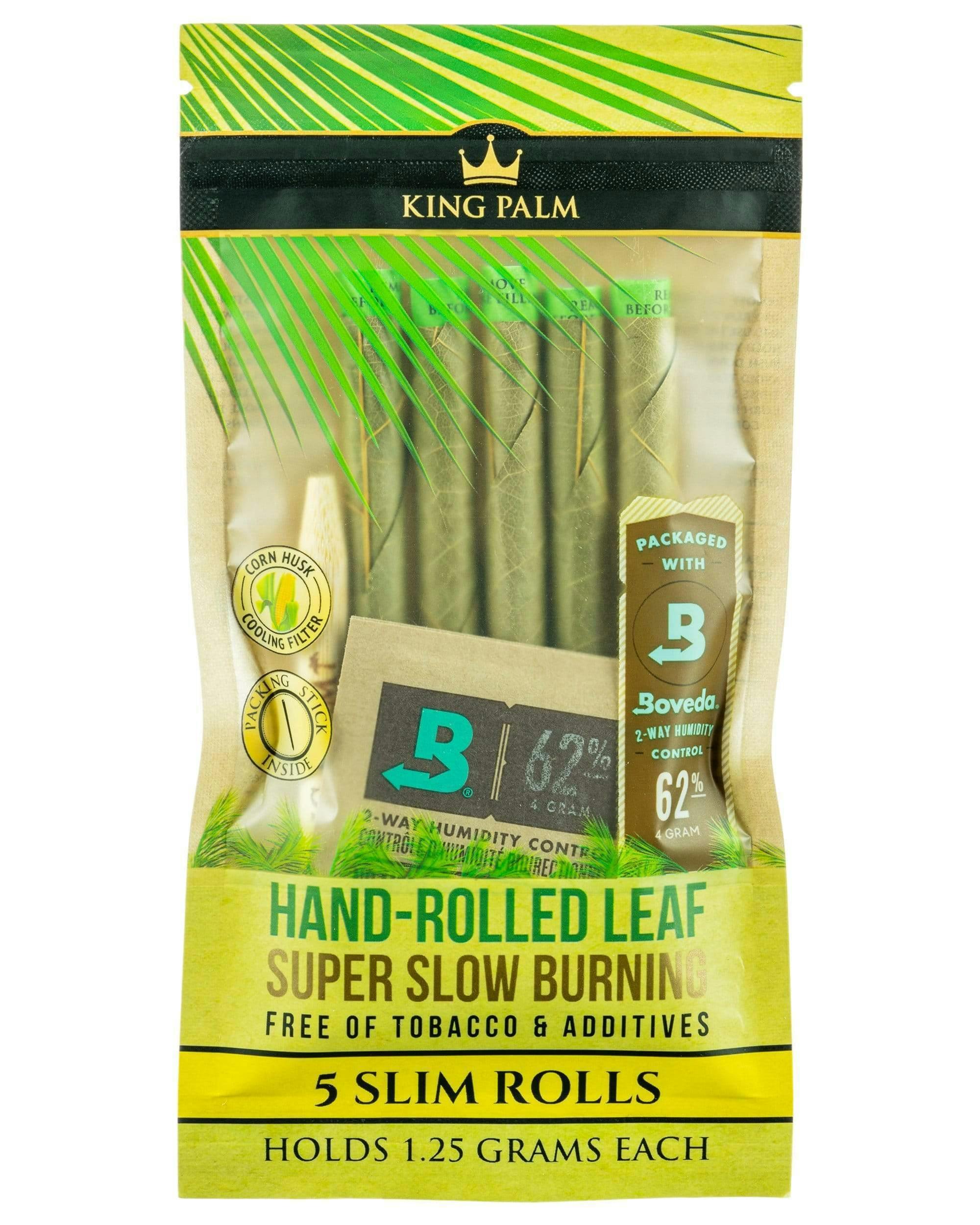 KING PALM - SLIM KING PALM WRAPS - 5 PACK