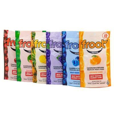 Froot - Lemon: LEMON 100MG THCV 1:1 GUMMY 10PK
