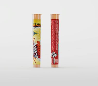 SMACKERS- FRUIT PUNCH 1G INFUSED DONUT PREROLL