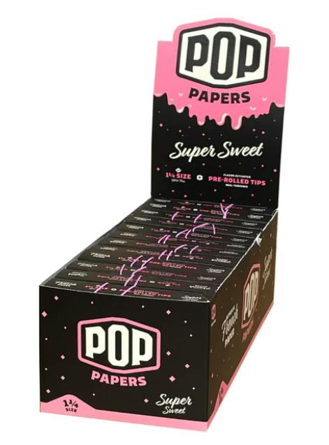 Rolling Papers + Flavoured Tips - 11/4" - Super Sweet