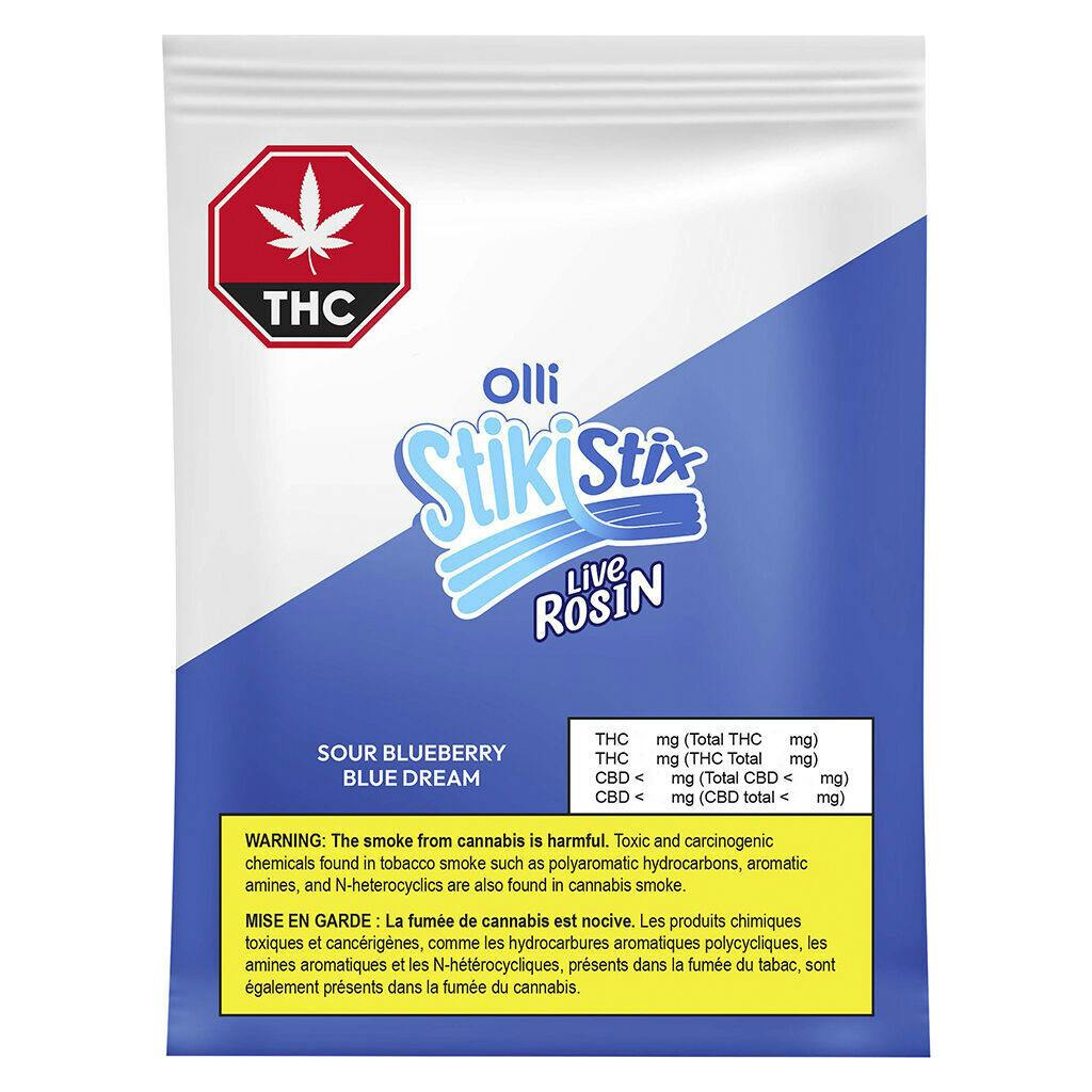 Live Rosin Sour Blueberry Blue Dream - 1 Pack