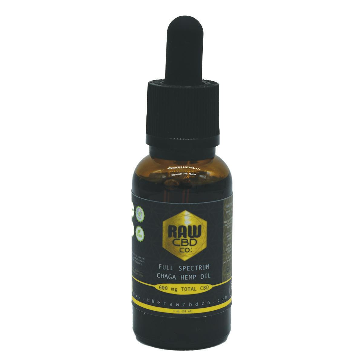 Full Spectrum CBD + Chaga Tincture (500mg) at Gas Gas Medical
