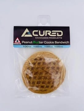 Peanut Bud-ter Cookie Sandwich (100mg)