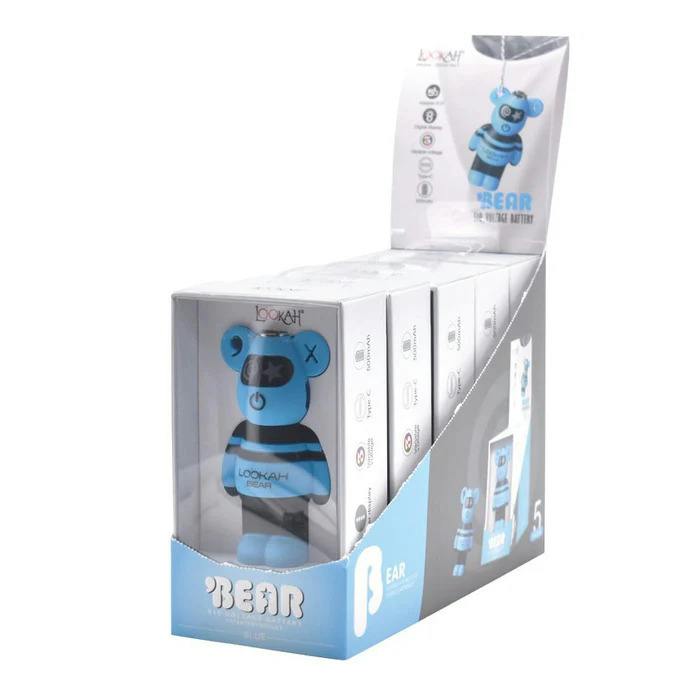 Blue Lookah Bear Vape Battery