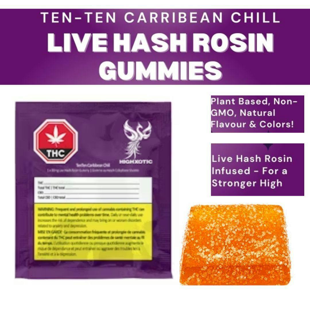 HighXotic - TenTen Live Rosin Gummy - 1 Pack