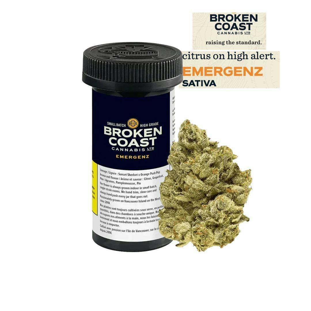 Broken Coast - EmergenZ (Orange Push Pop x Sunset Sherbet) - 14g