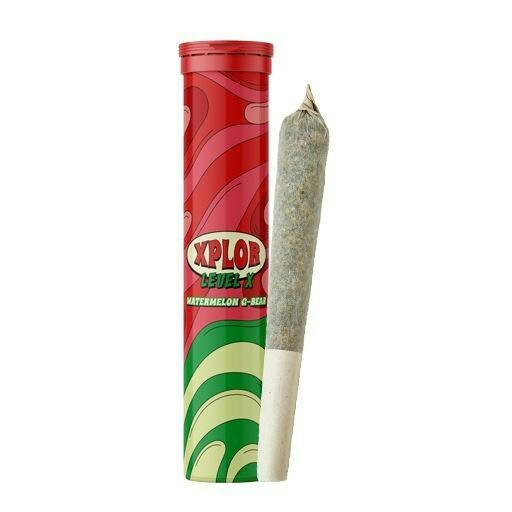 XPLOR Level X - Watermelon G-Bear Distillate Infused Pre-Roll - 1x1g