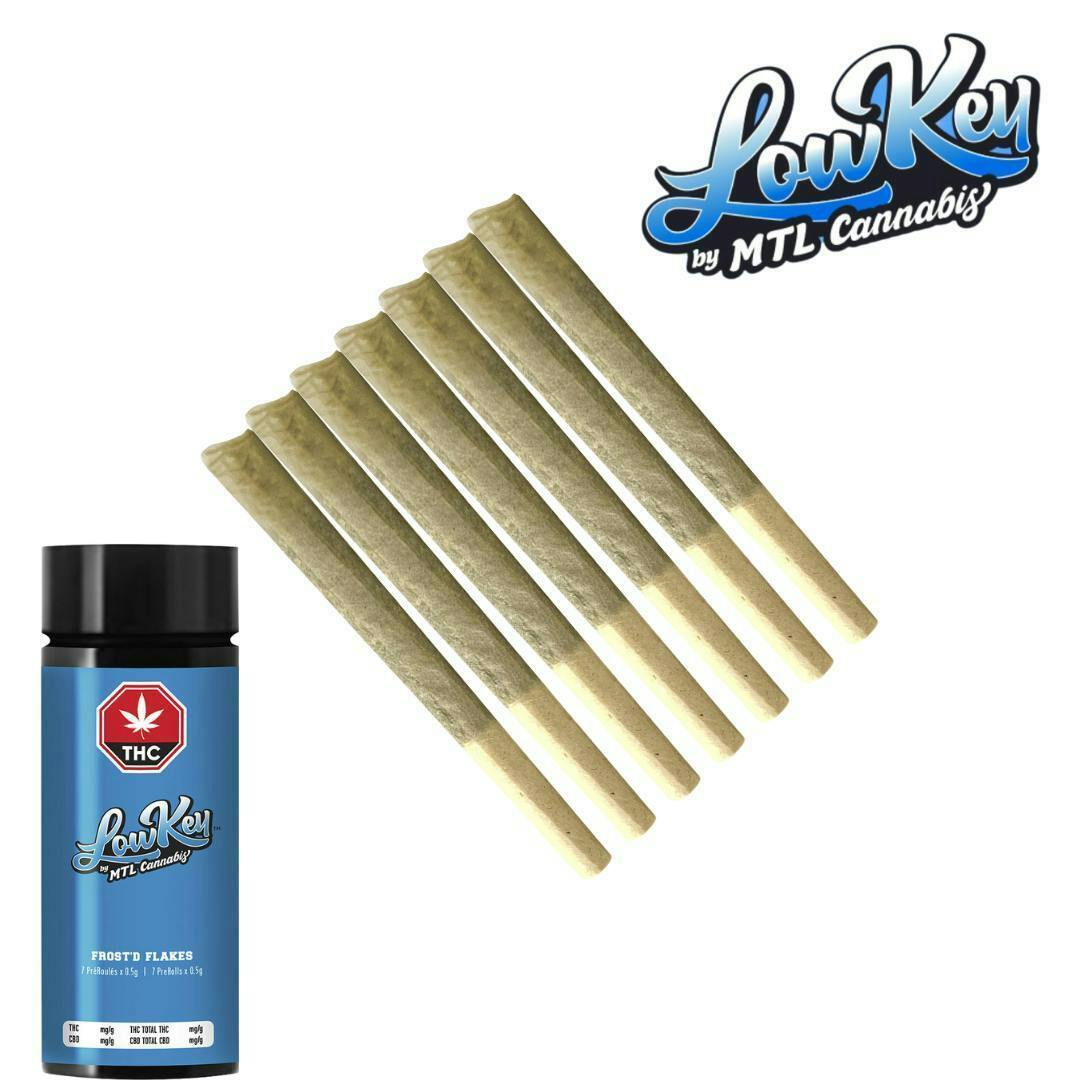 LowKey by MTL Cannabis - Frost'd Flakes Pre-Roll - 7x0.5g