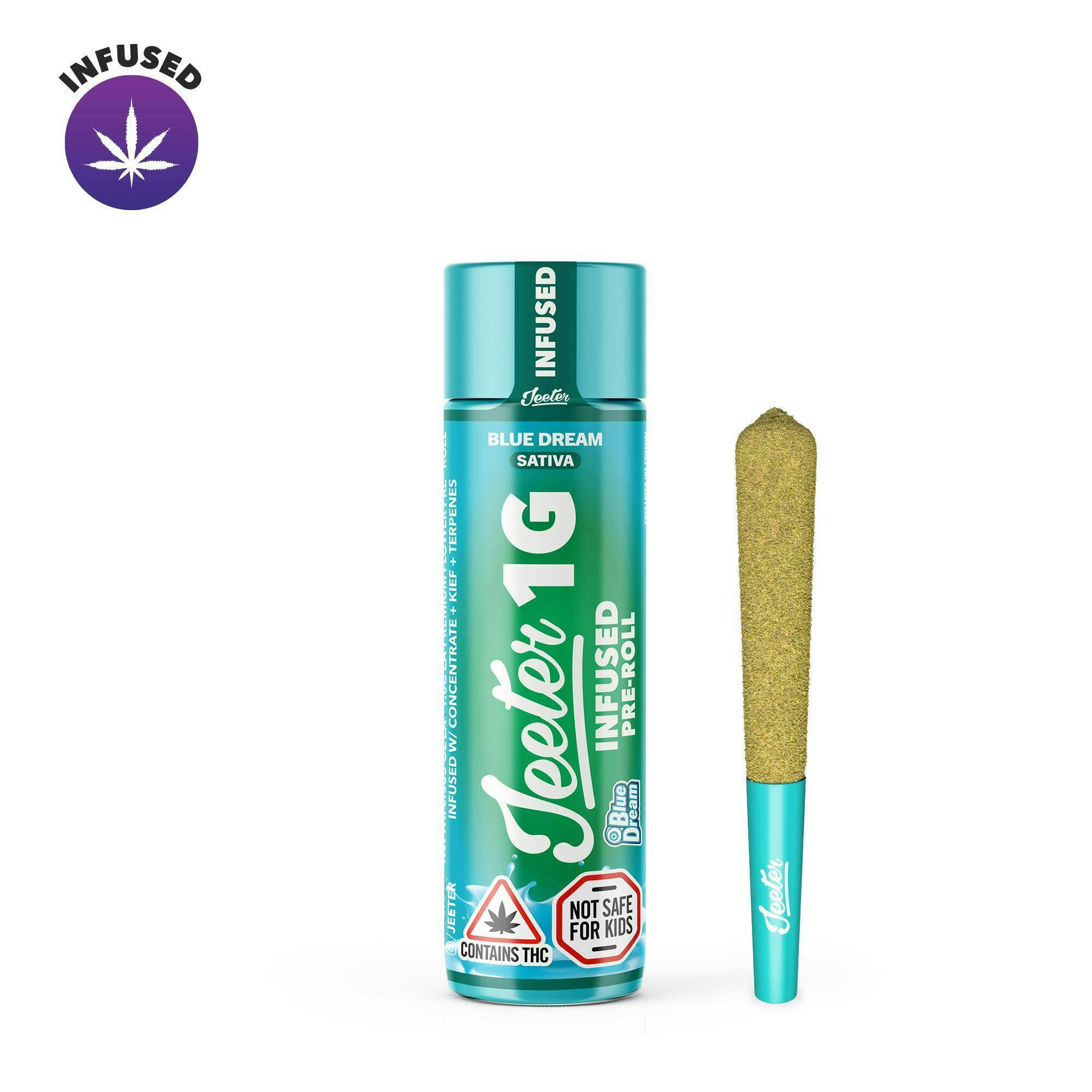 Jeeter - Infused Blue Dream Pre-Roll - 1x1g