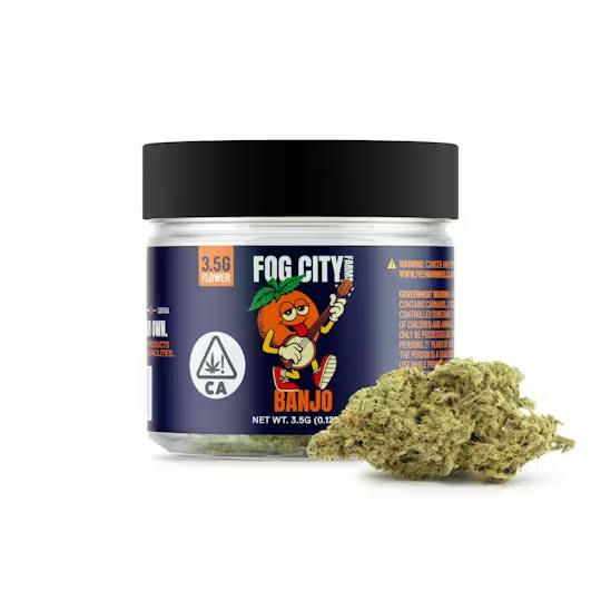 FOG CITY FARMS - INDOOR PREROLL MULTIPACK - BANJO - 3.5G