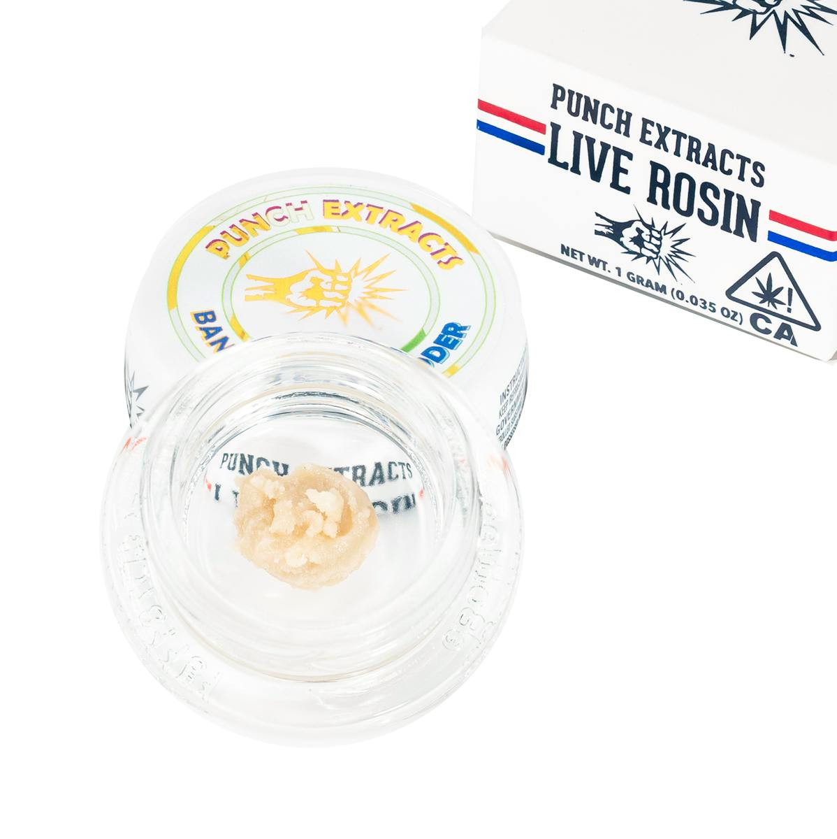 PUNCH - ROSIN BADDER - BANANA SPLIT TIER 4 - 1G
