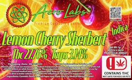 Aero Labs - 1g Full Flower Pre-Roll - Lemon Cherry Sherbert - Indica