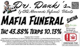 Aero Labs - Dr. Dank's 1g Moonrock Blunt - Mafia Funeral - Sativa