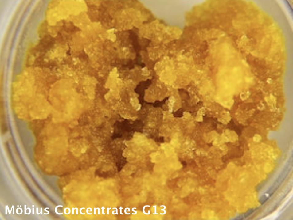 Mobius - 1g Live Resin - G13 - Indica at Vertica Dispensary