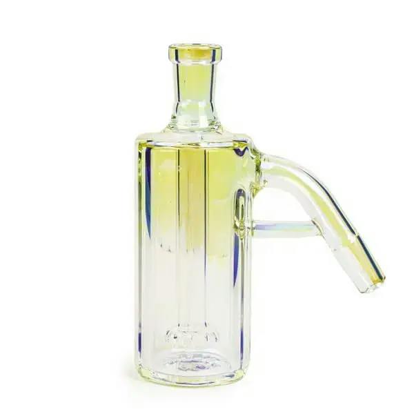 Red Eye Glass | Terminator Hex Tube Ash Catcher | 14mm 45 Degree | Clear~